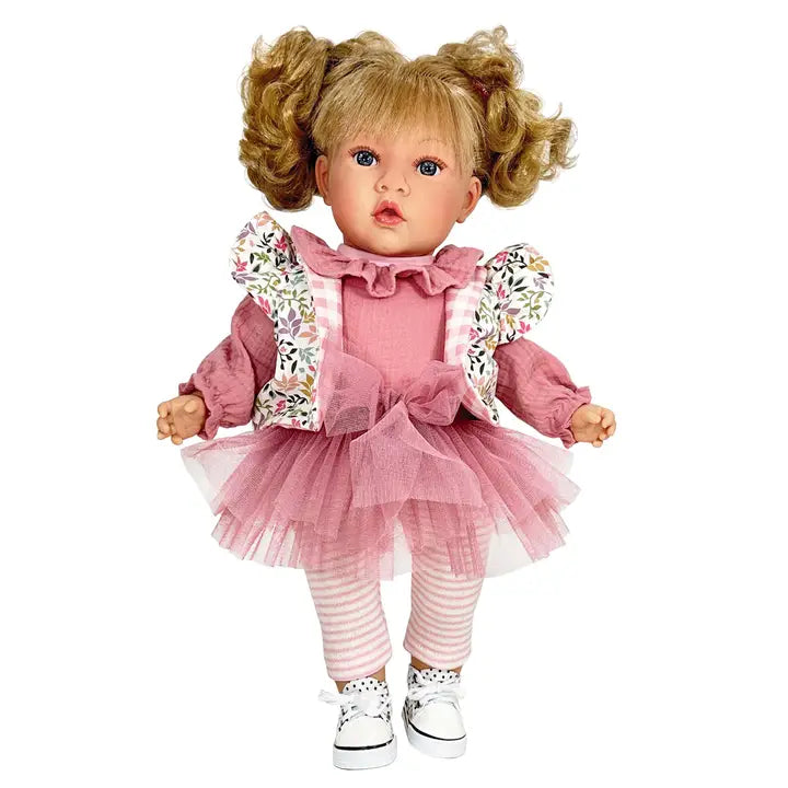 Nines Artesanals d'Onil -Susette Blossom Pigtails Doll