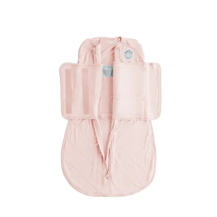Dreamland Bamboo Classic Swaddle (Non-Weighted) - Seashell Pink 0-6 Months