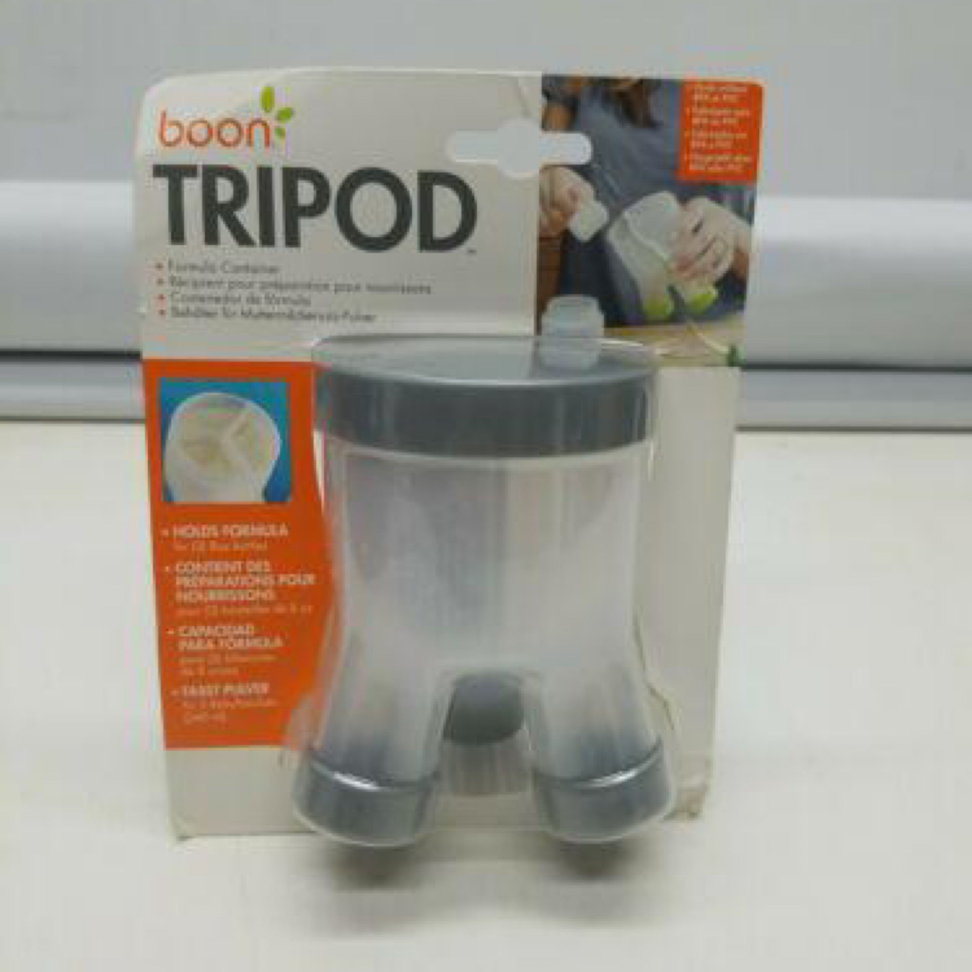 Boon 24 oz. Tripod Formula Dispenser in Grey