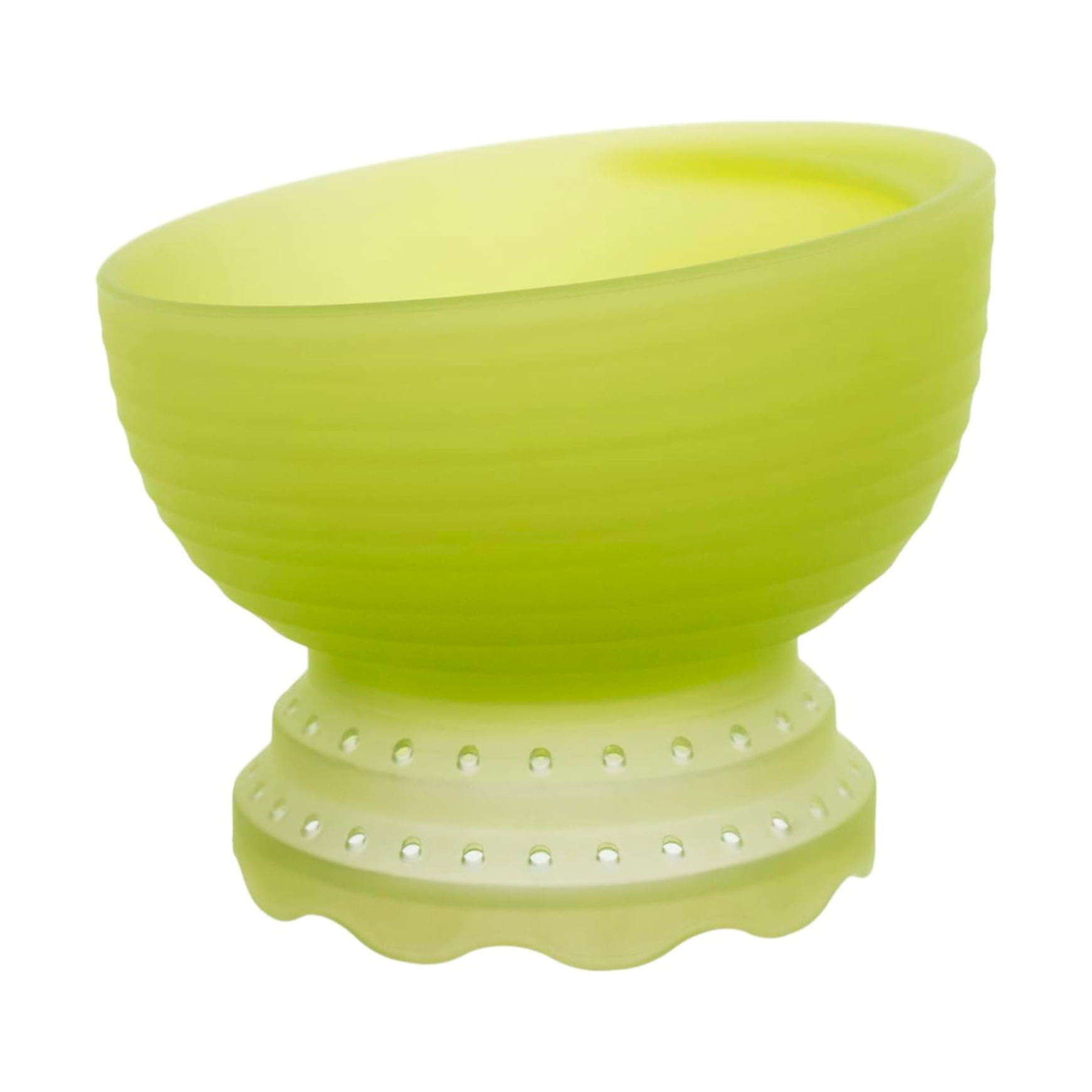 Olababy 100% Toxin-Free Silicone Steambowl Heat-Safe Baby Food Steamer Bowl in Kiwi