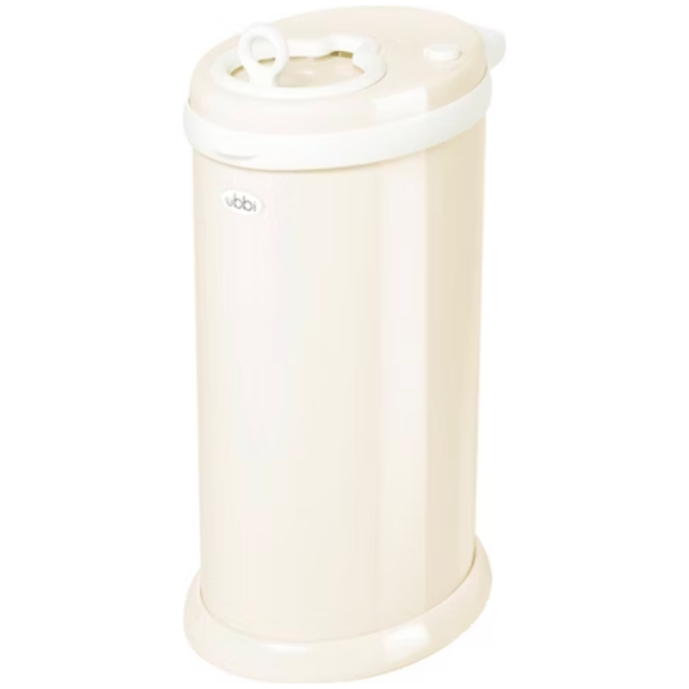 Ubbi Steel Diaper Pail in Ivory