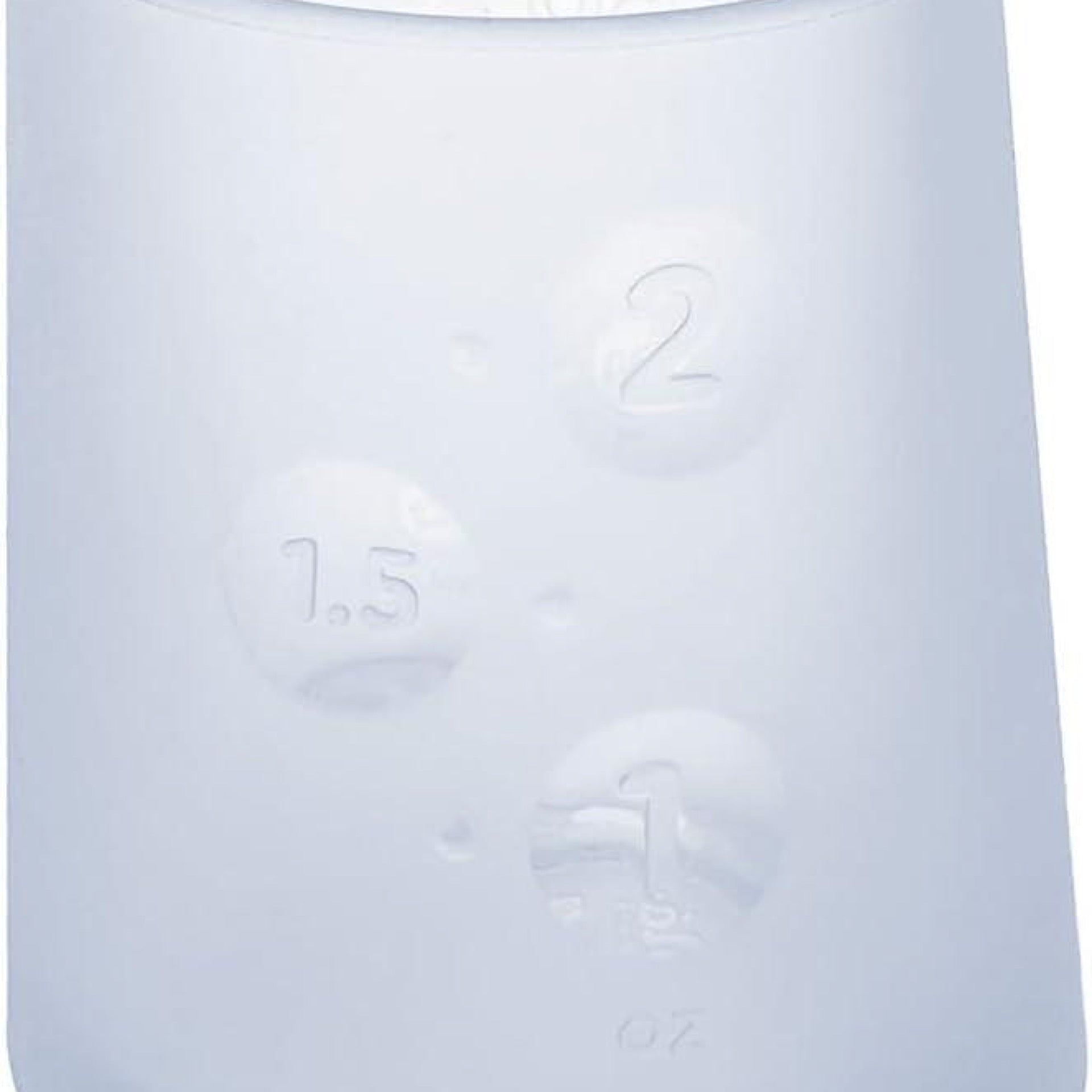 Olababy First Cup | Clear Sense 100% Silicone Infant Trainer Cup | 2oz | Blueberry