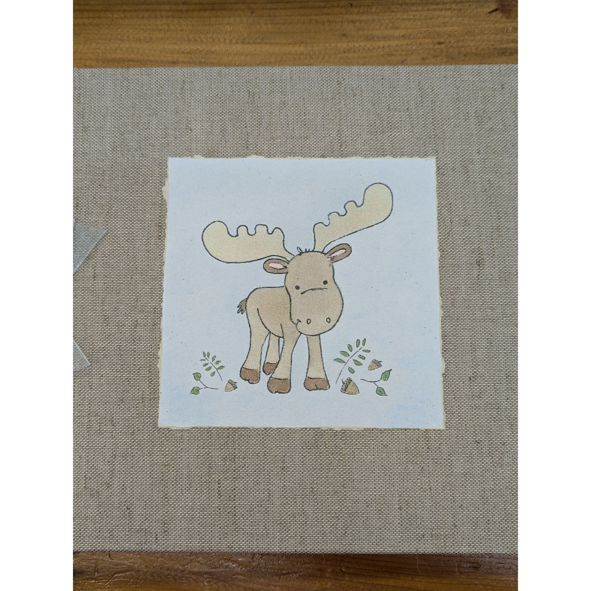 Hugs and Kisses Moose Memory Book (Newborn-5th Birthday)