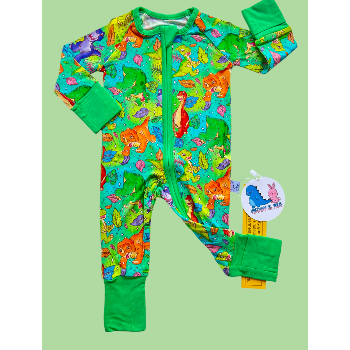 Ceddy & Ria Dinosaurs Romper