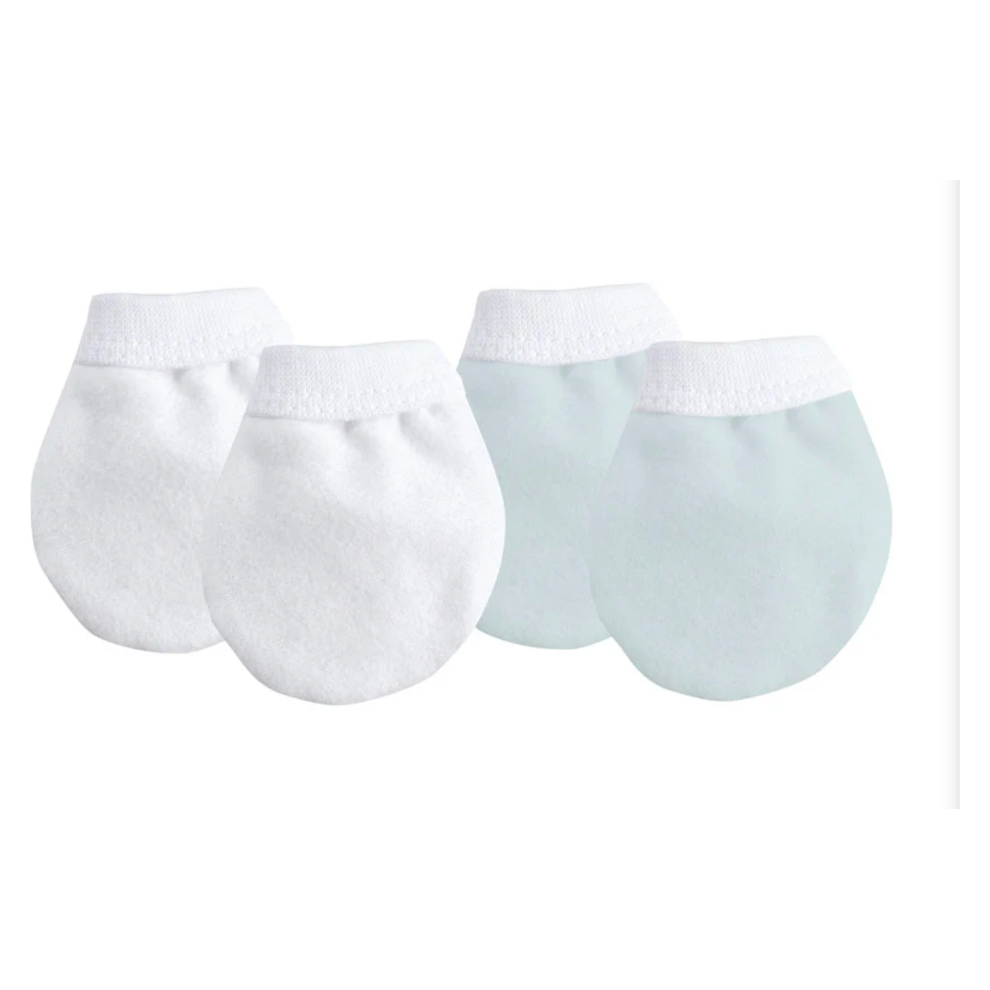 Kushies Organic Mittens (Blue)