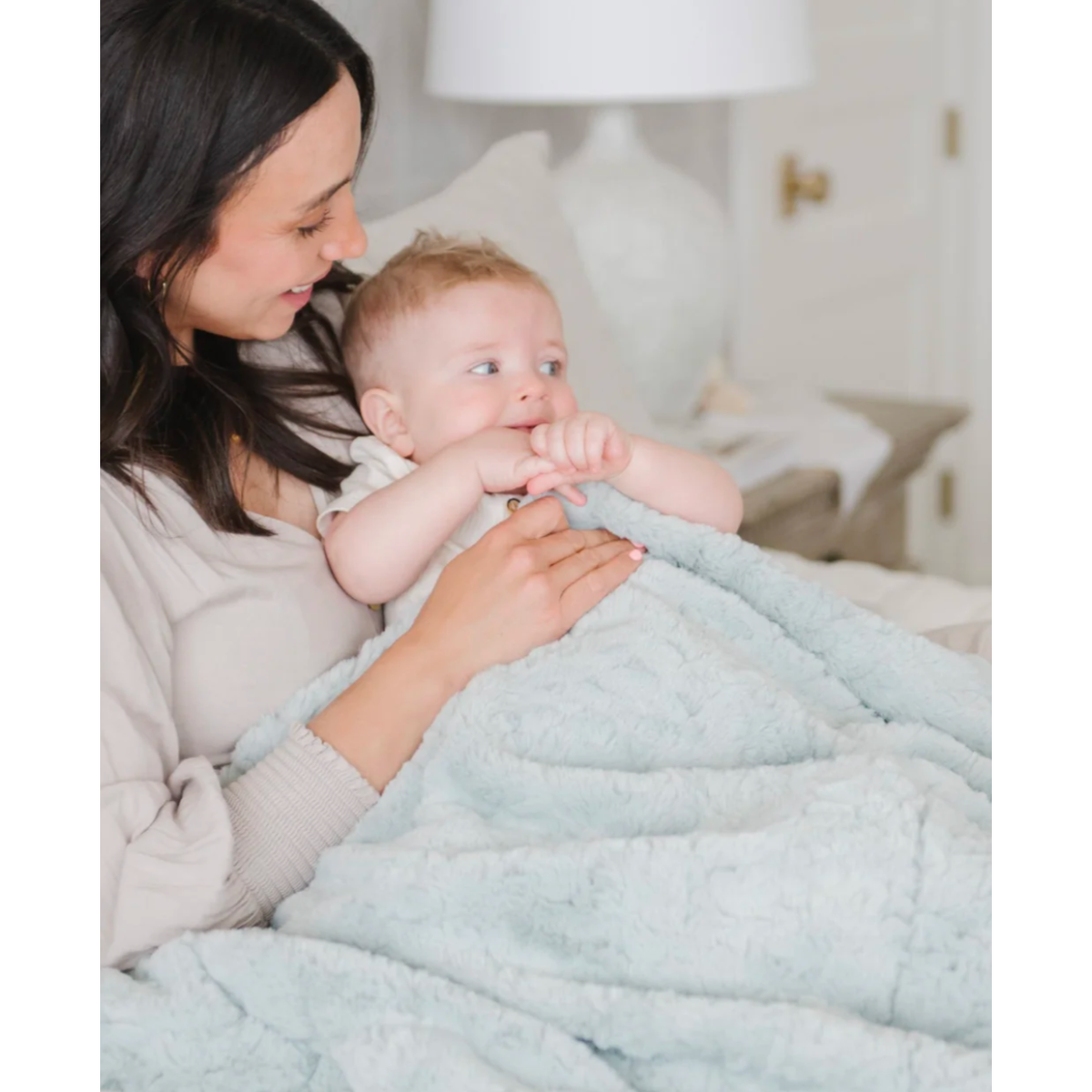 Saranoni Dream Receiving Blanket in Mint