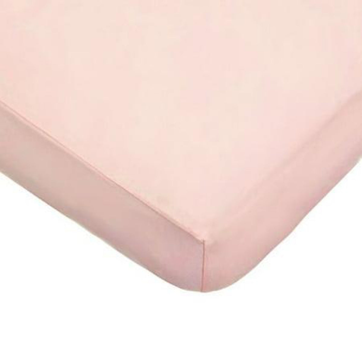 American Baby Company Cotton Jersey Knit Crib Fitted Sheet (Blush)