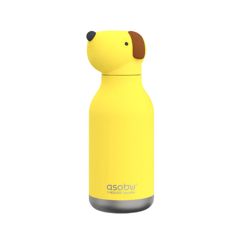 Bestie Water Bottle - Yellow Dog