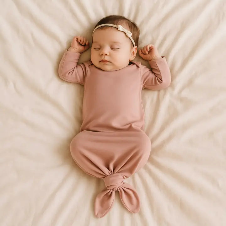 Luna & Arlo By Magnolia Baby Basics Gown - Dusty Rose