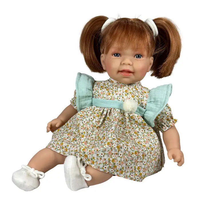 Nines Artesanals d'Onil-Little Susi Flowers Redhair Doll