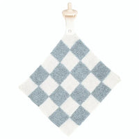 Stephan Baby Plush Pacifier Blankie - Checkerboard