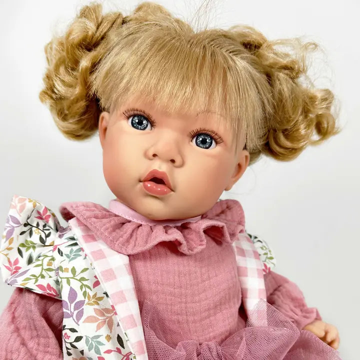 Nines Artesanals d'Onil -Susette Blossom Pigtails Doll
