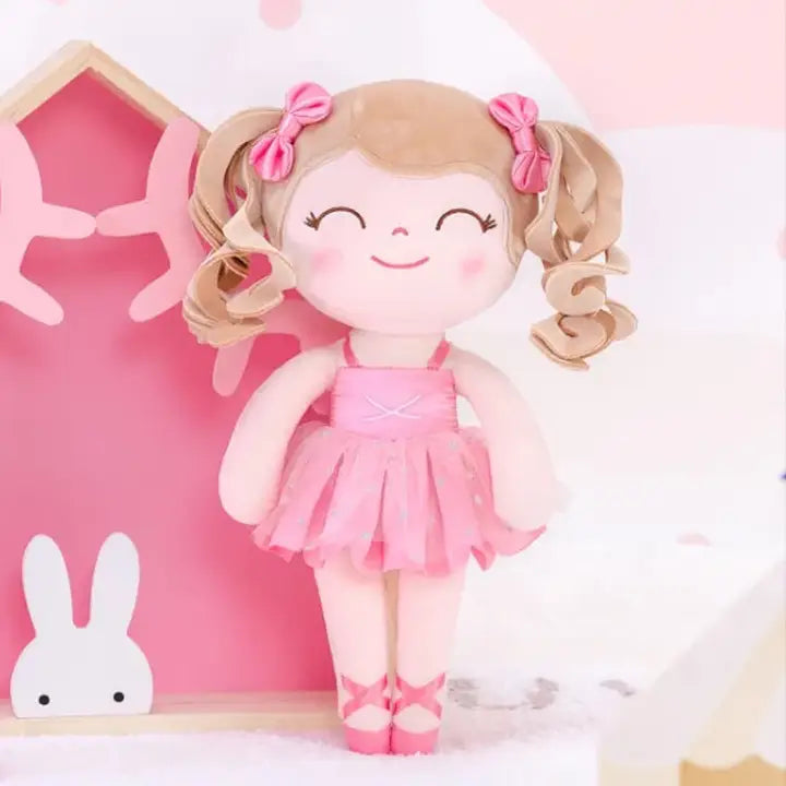 Tiny Tots Plush Doll- Ballerina Caucasian