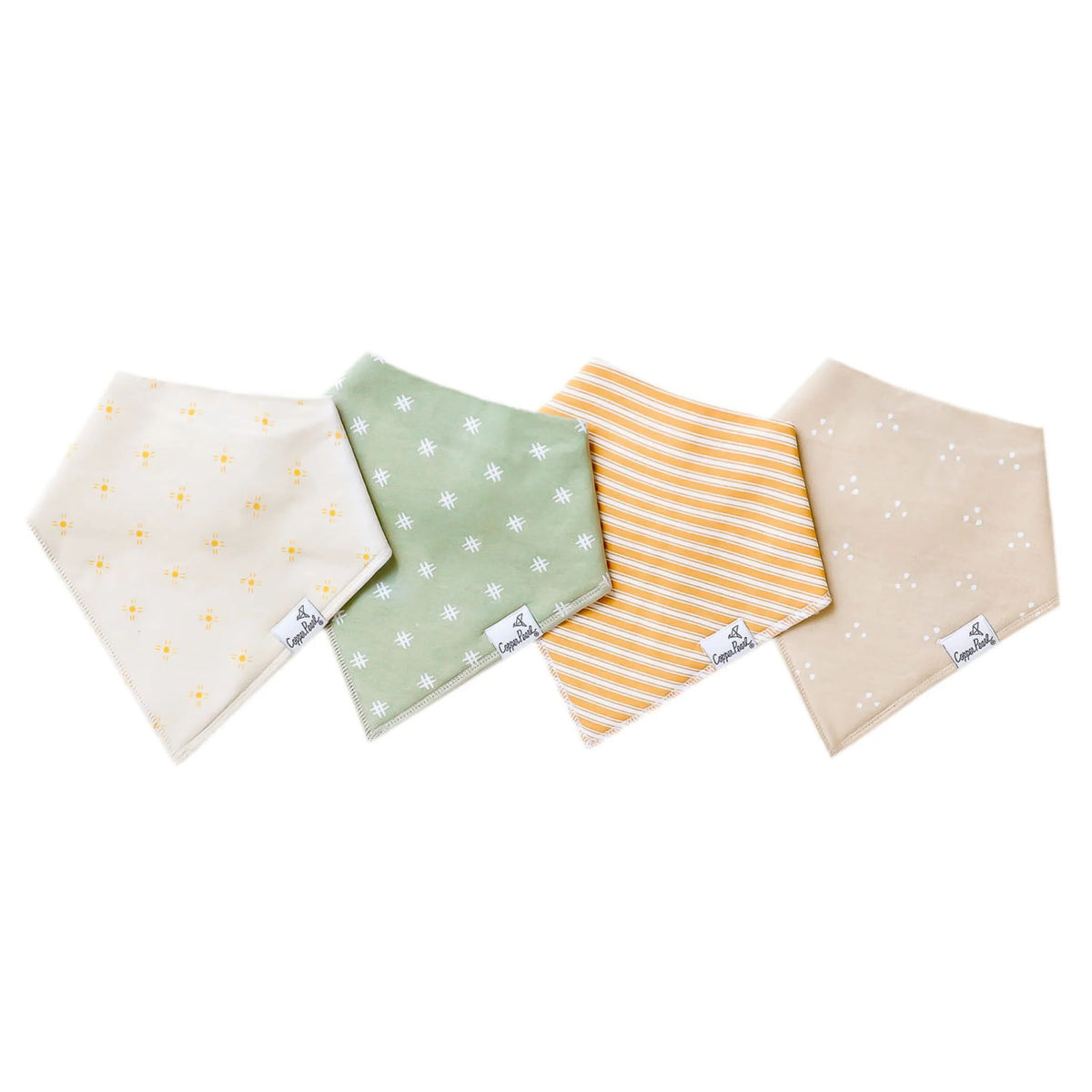 Copper Pearl Bandana Bib Set (Santa Fe)