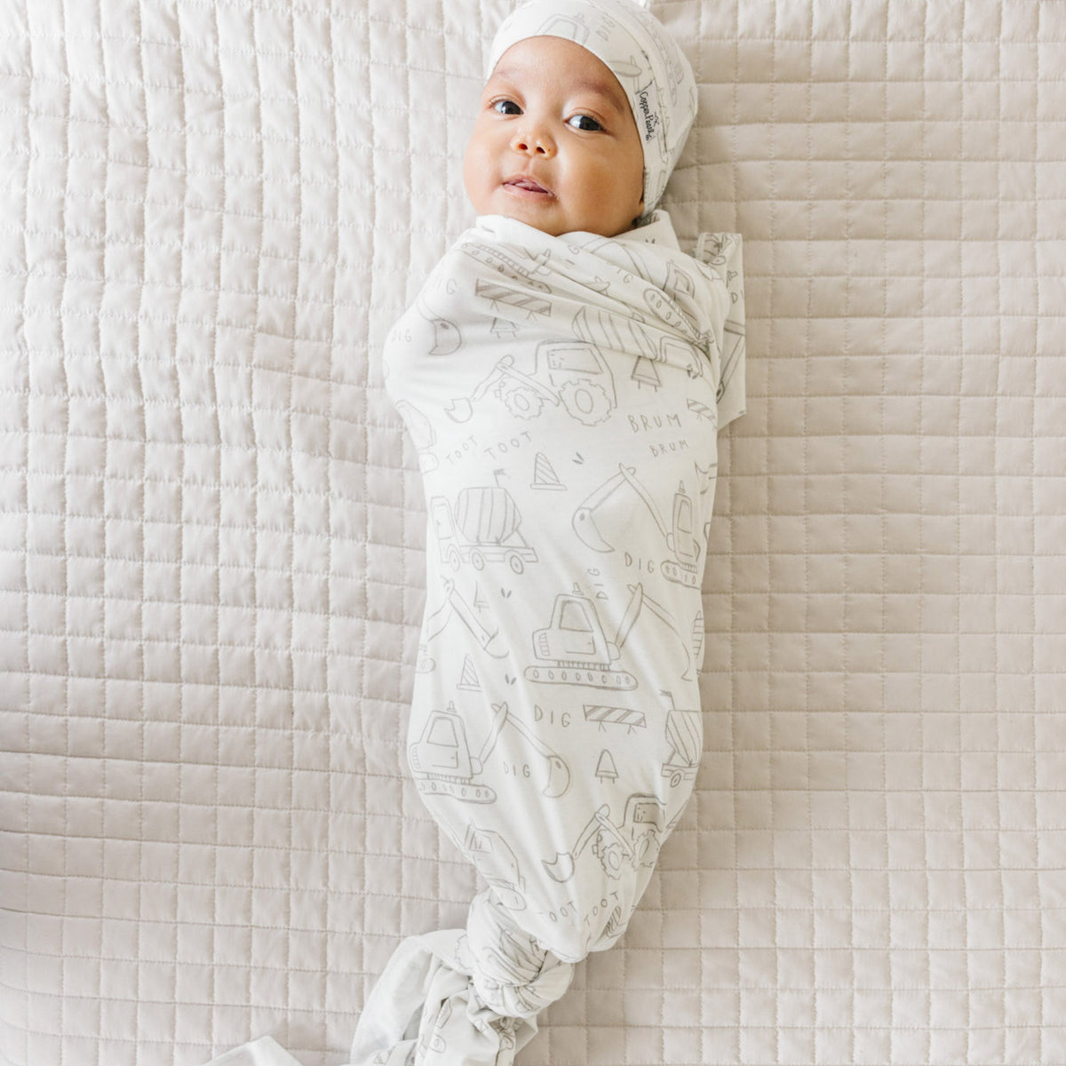 Copper Pearl Swaddle Blanket-Gage