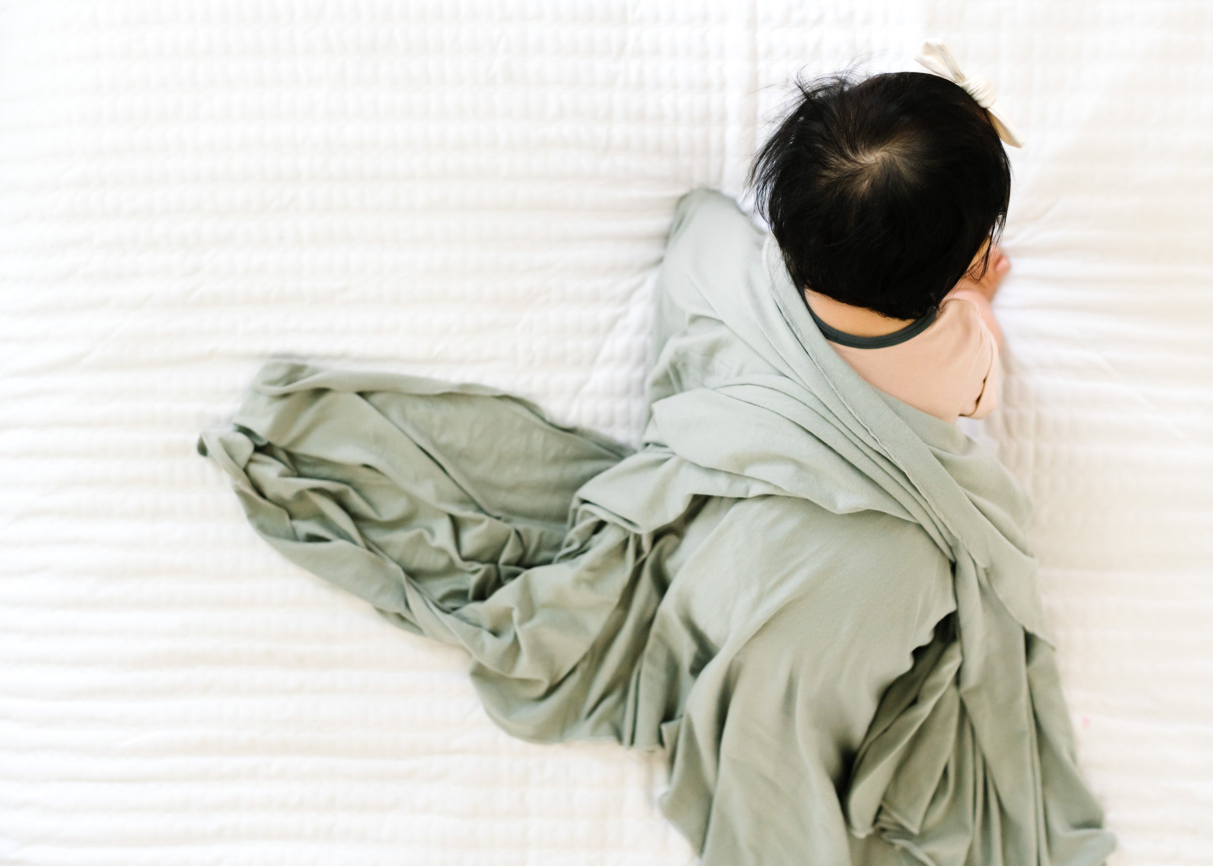 Copper Pearl Swaddle Blanket-Stone