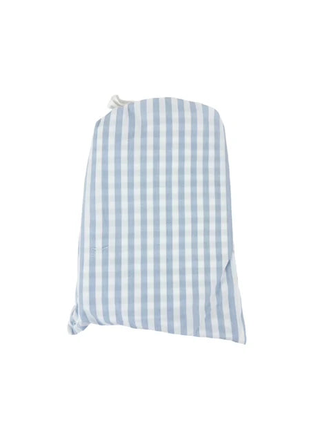 The Uptown Baby Crib Sheet - Cabana Stripe Light Blue