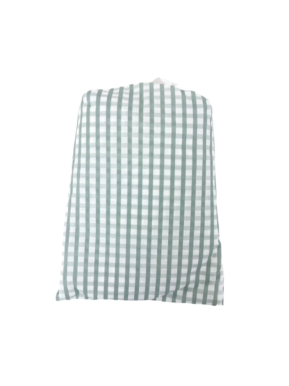 The Uptown Baby Crib Sheet - Gingham Sage