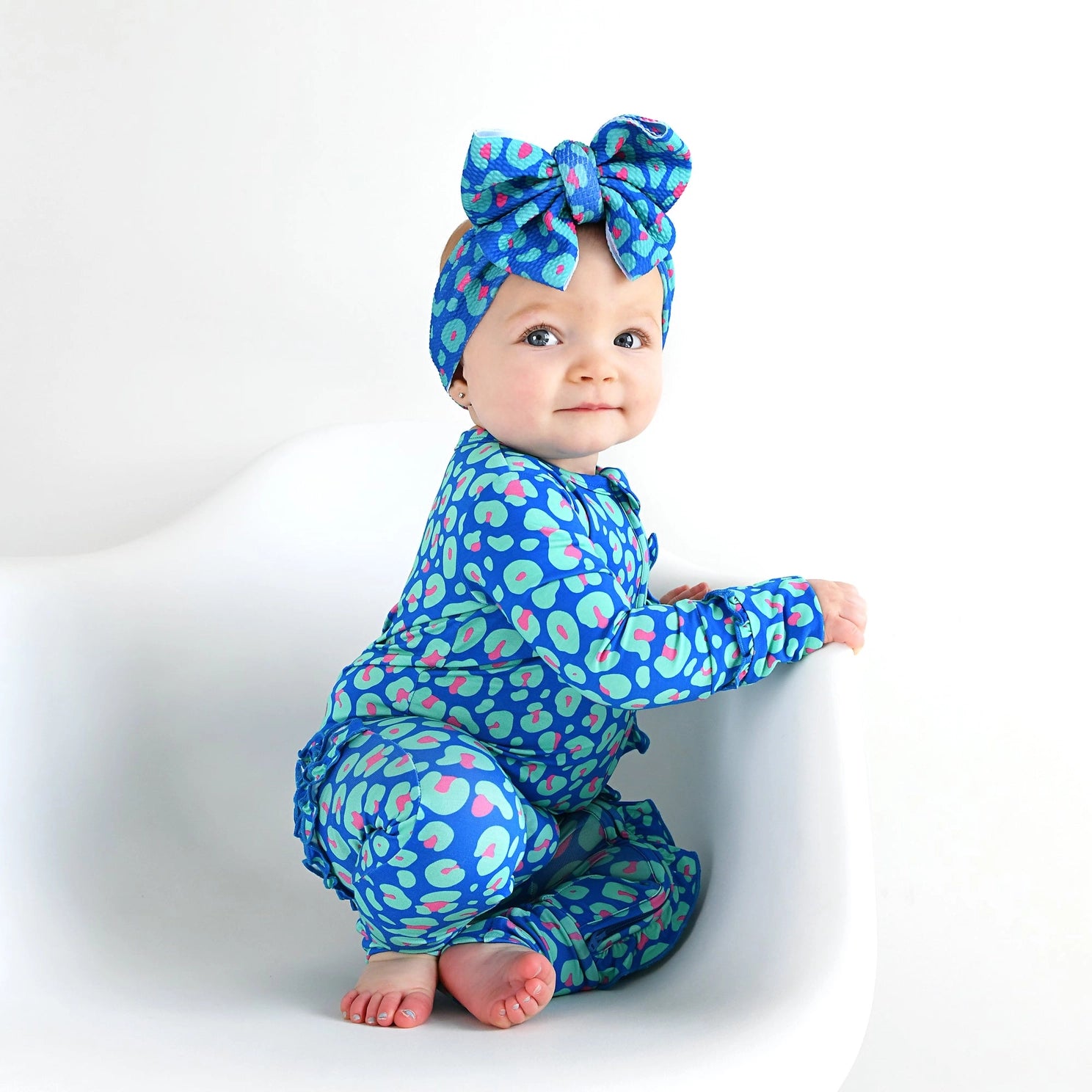 Gigi and Max Miley Leopard Headwrap