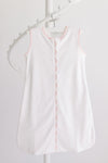 Terry Tots Pink Embroidered Dot Sleepsack