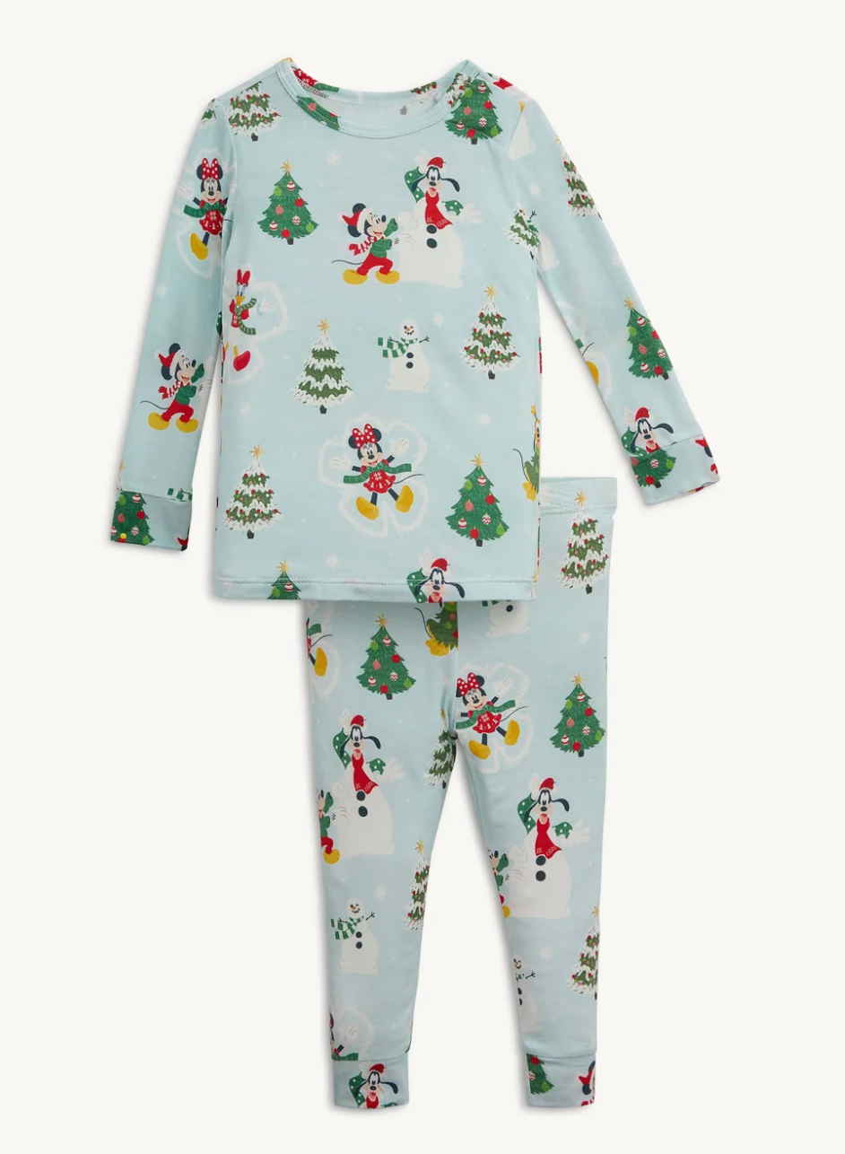 Magnetic Me Snow Excited Long Sleeve Pajamas