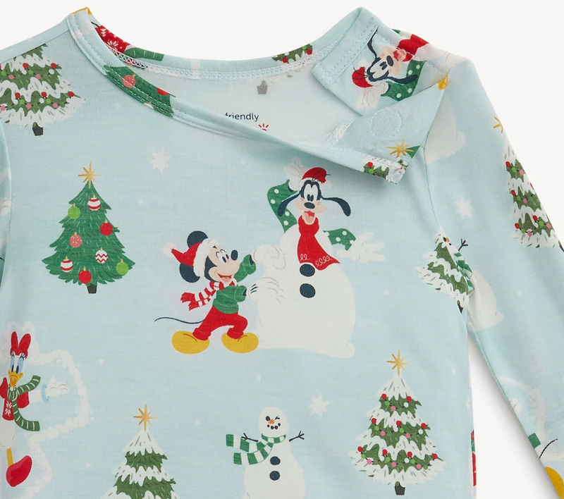 Magnetic Me Snow Excited Long Sleeve Pajamas