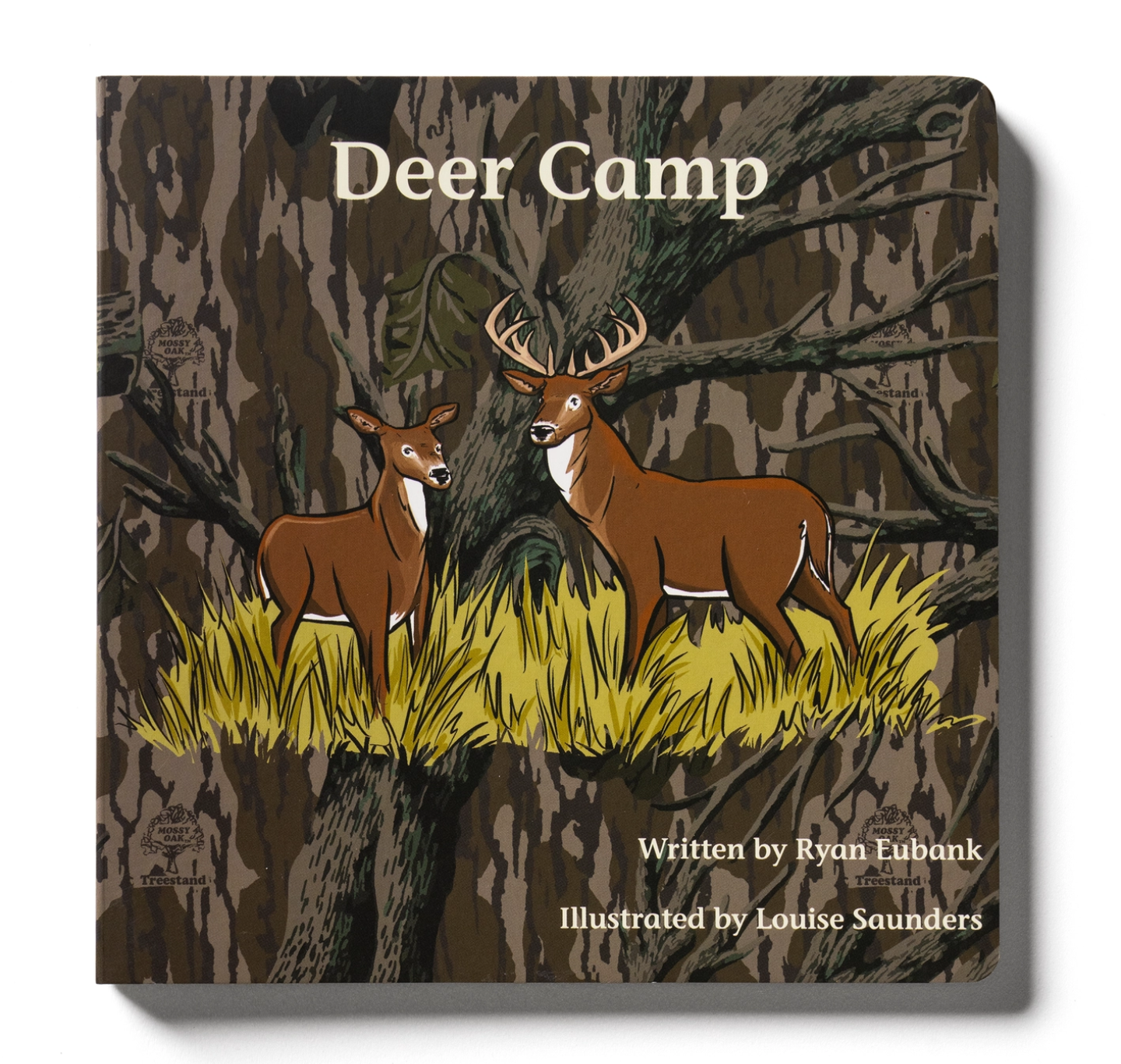 Explore the Outdoors Book-Deer Camp Mossy Oak Edition