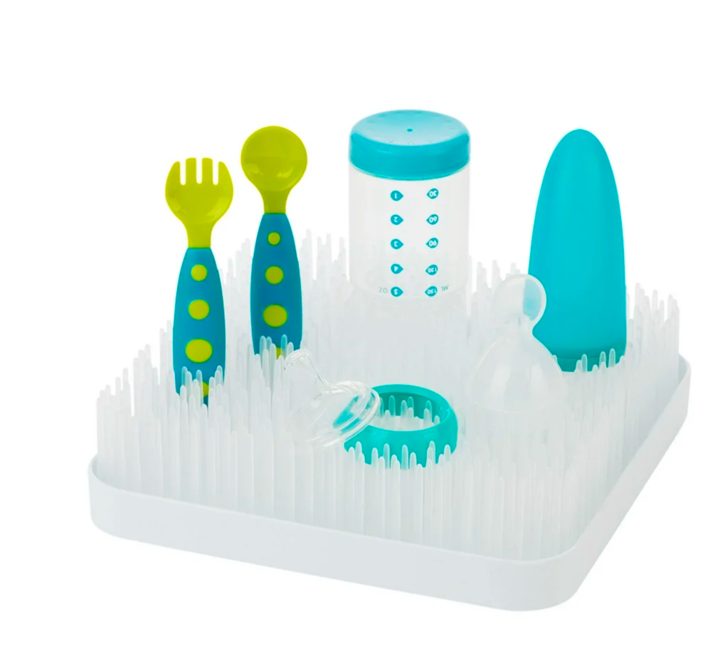 Boon Grass Countertop Drying Rack in white