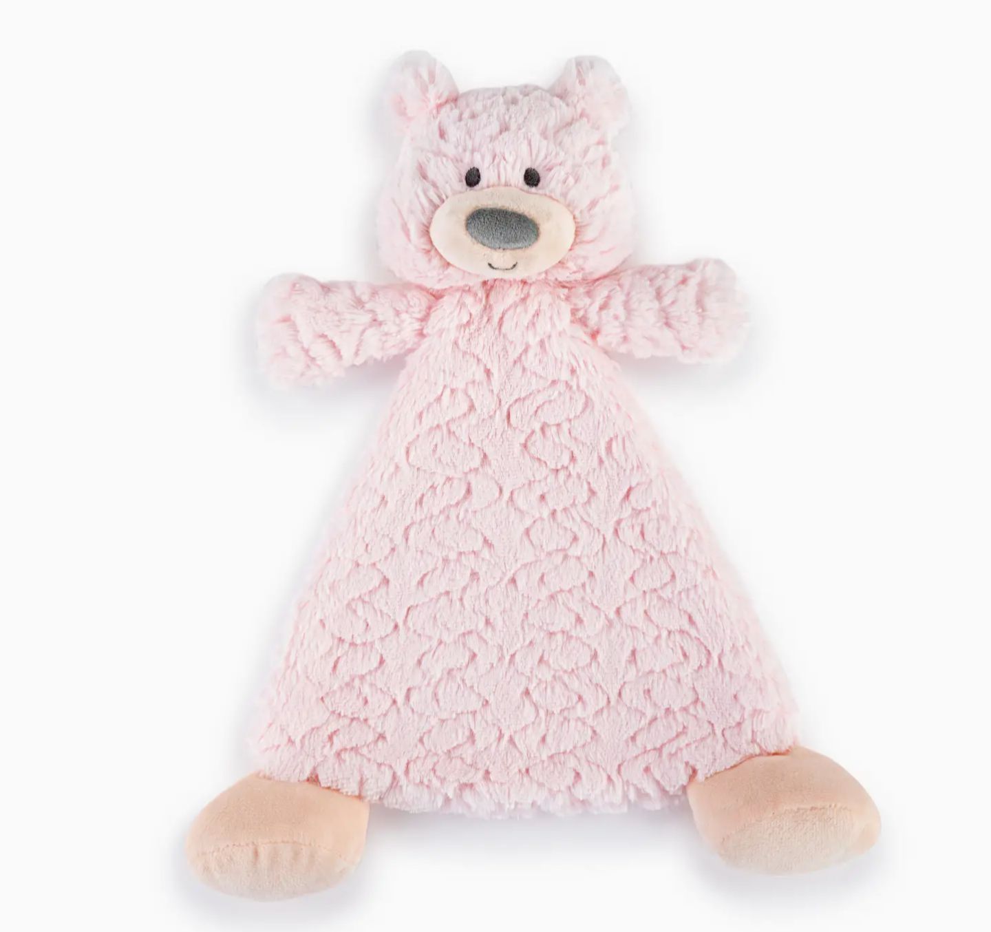 Demdaco Rattle Blankie-Bella Bear