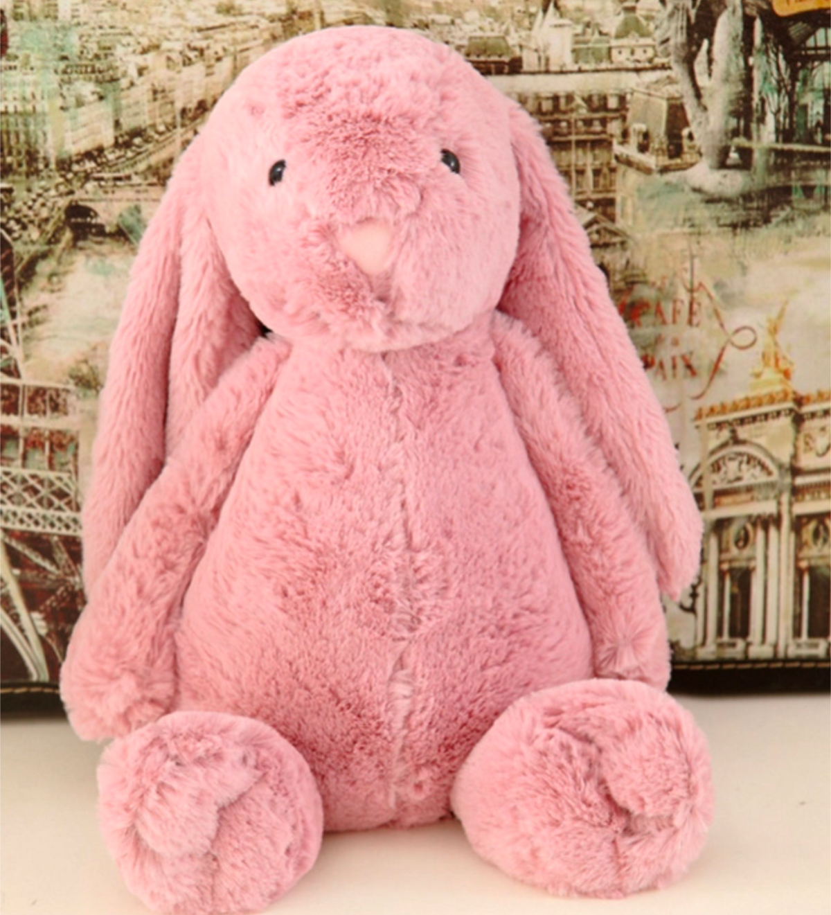 Annie and Charles Plush Bunny-Dusky Pink