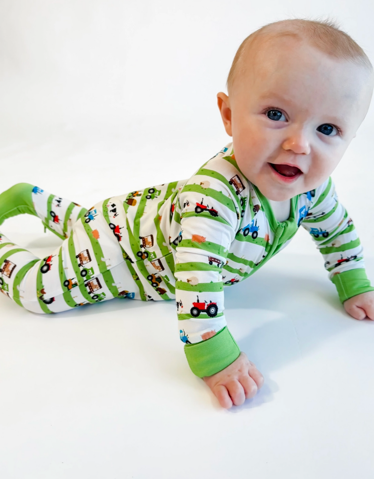 Goosies Farm Stripes Romper