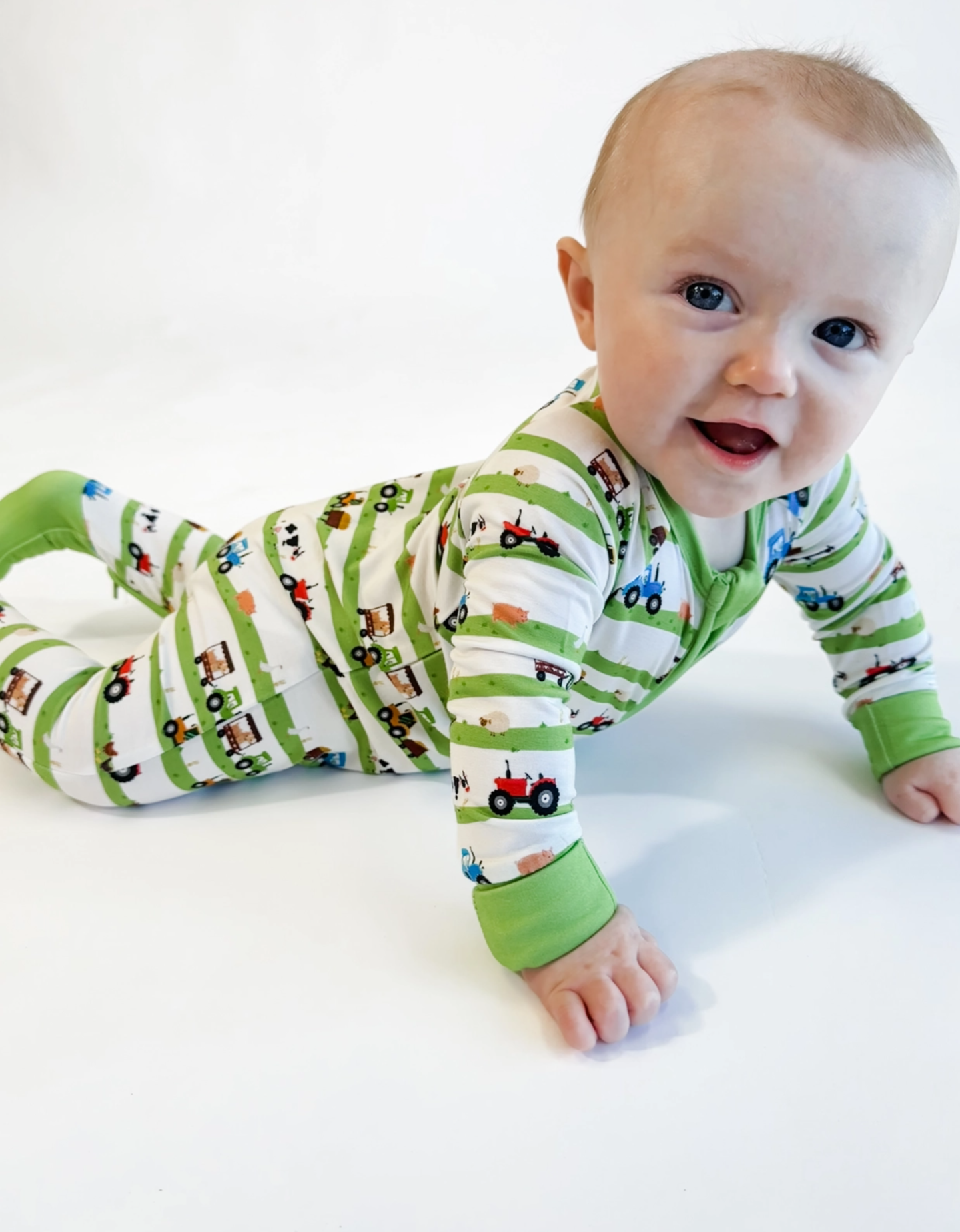 Goosies Farm Stripes Romper