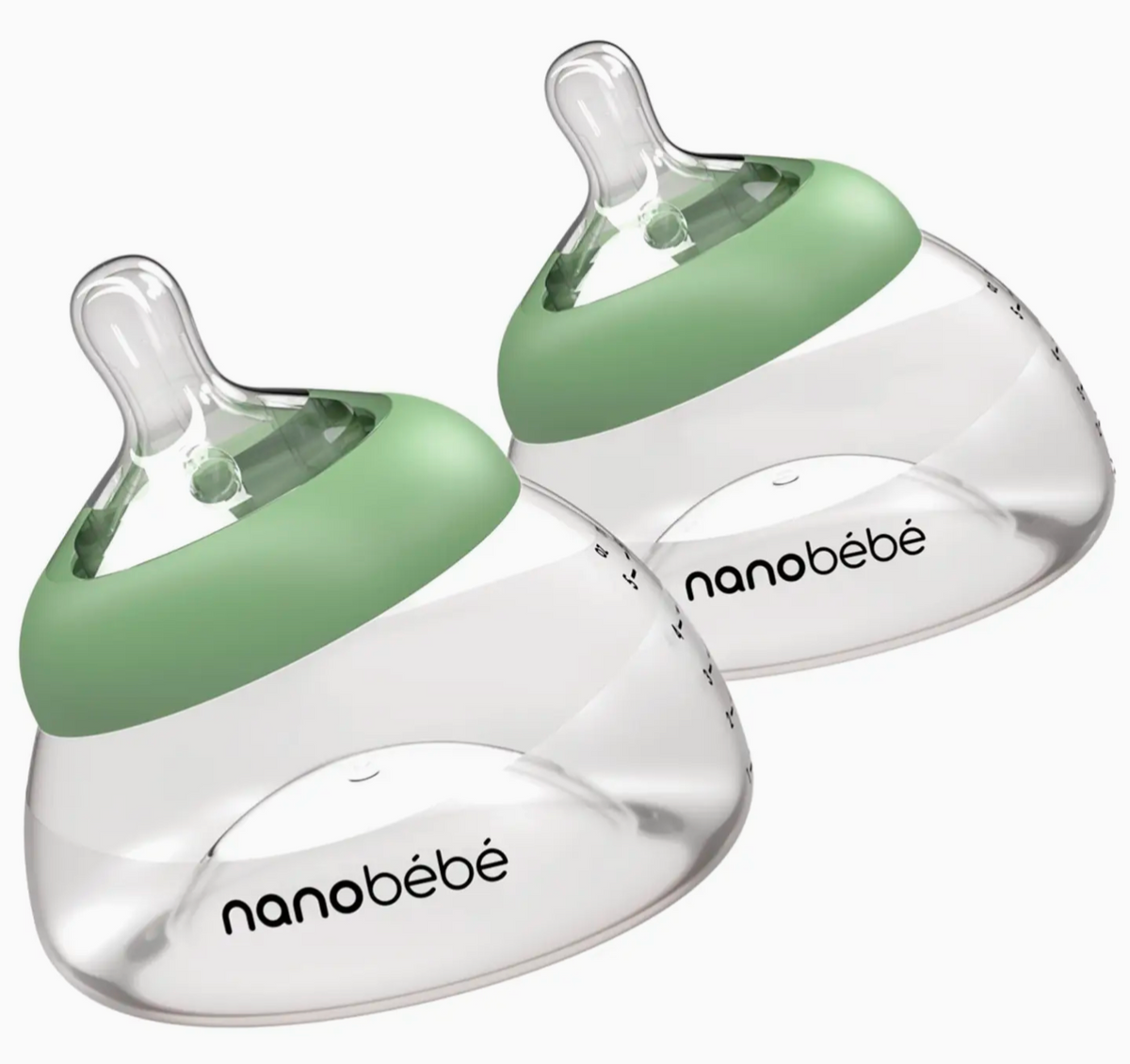 Nanobebe Breastmilk Baby Bottle 5oz-Sage