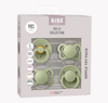 BIBS Try-it Silicone & Latex Pacifier Collection - Sage