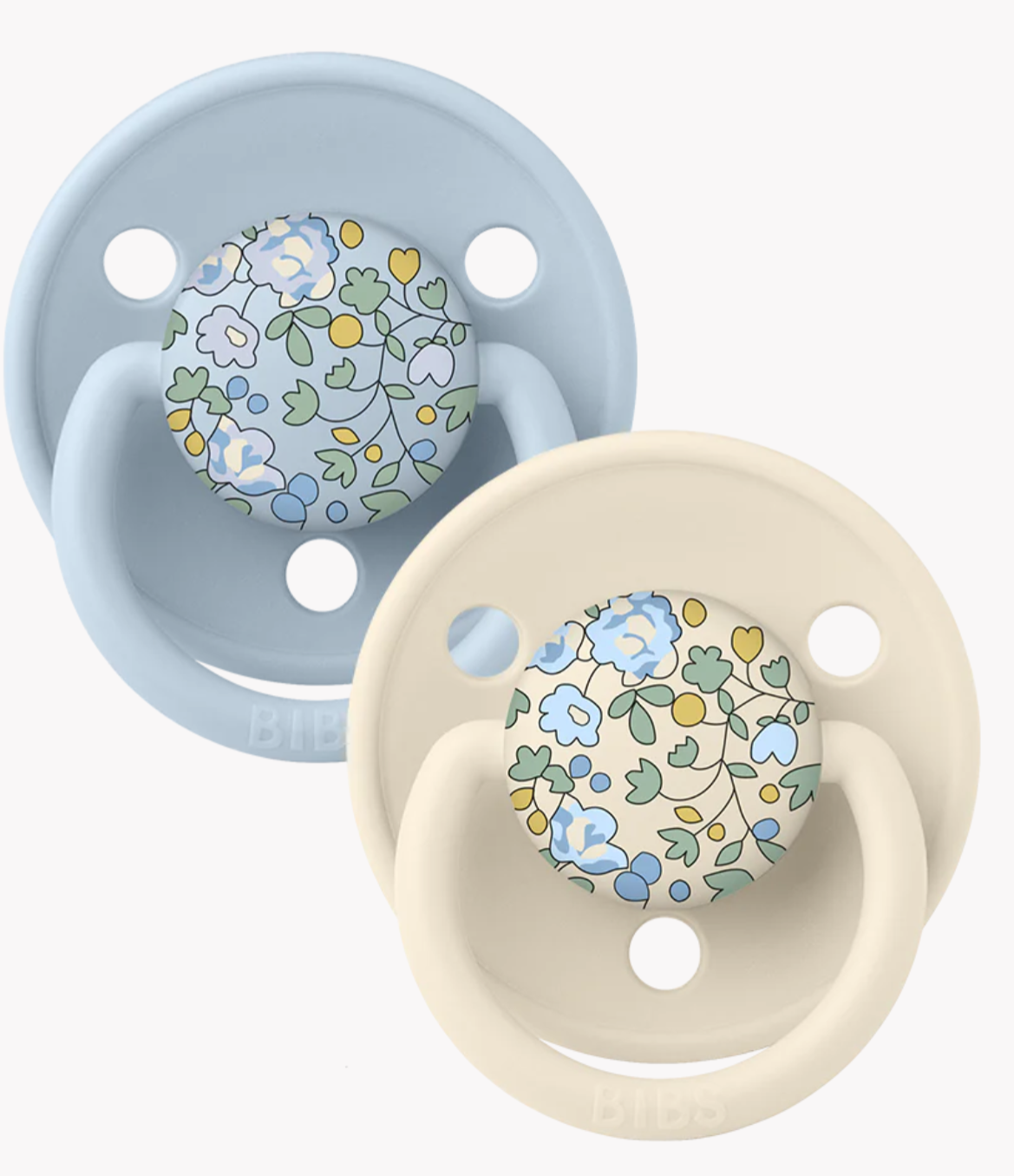 Bibs World Liberty DeLux Pacifiers-Eloise Baby Blue Mix