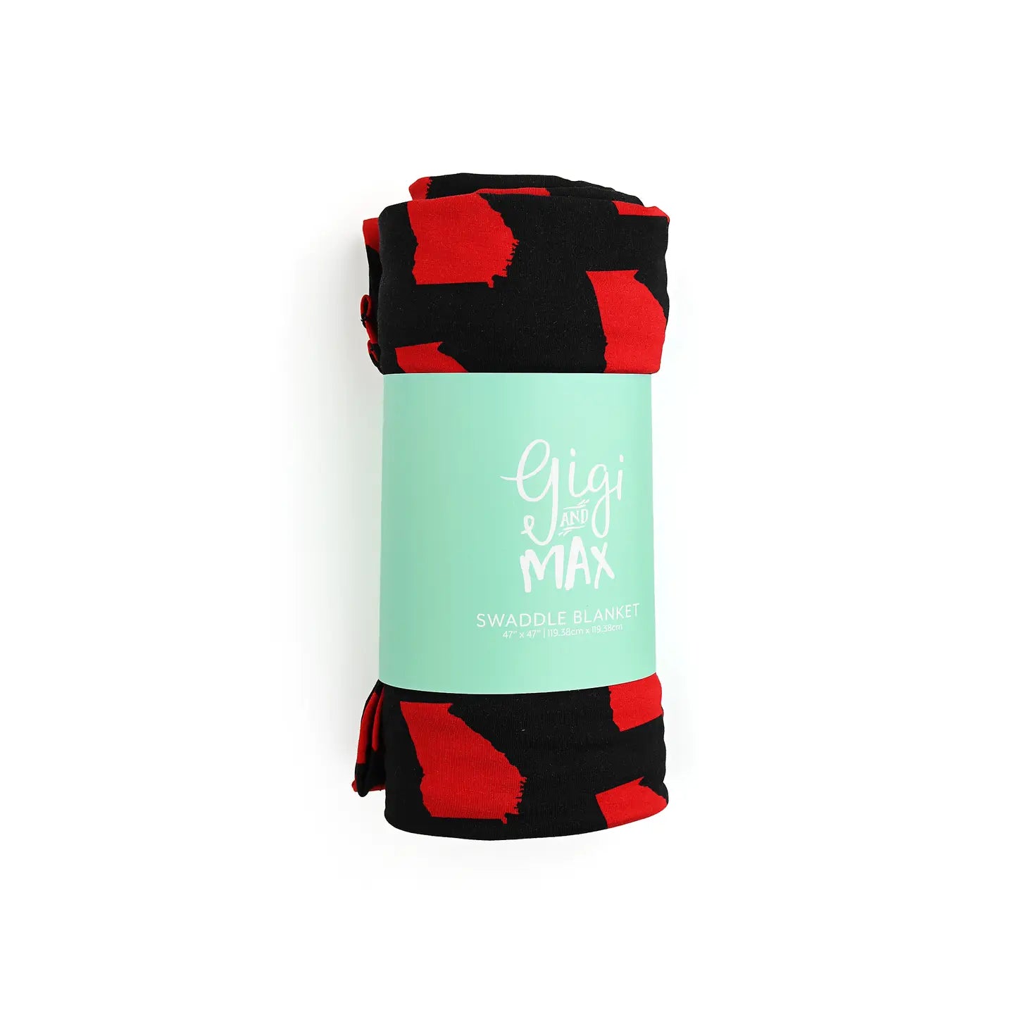 Gigi & Max UGA Bamboo Swaddle Blanket