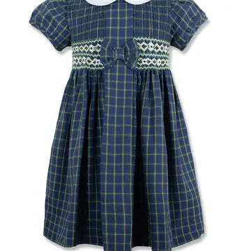 Julius Berger & Carriage Boutique Green & Yellow Plaid Dress