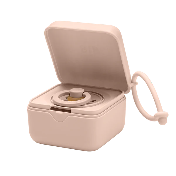 Bibs Pacifier Box- Blush