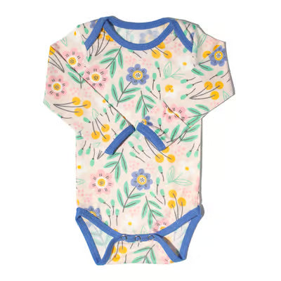 Copper Pearl Long Sleeve Bodysuit in Clara