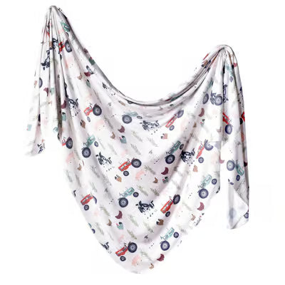 Copper Pearl Swaddle Blanket (Jo)