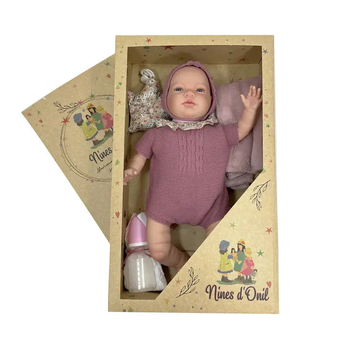 Nines Artesanals D'Onil Doll - Sandra Premium Reborn Pink