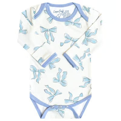 Copper Pearl Long Sleeve Bodysuit in Daphne