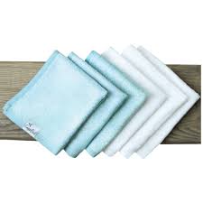 Copper Pearl 6 Pack Ultra Soft Baby Bath Washcloths in Sonny