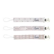 Copper Pearl Binky Clips-Bliss