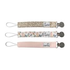 Copper Pearl Binky Clips-Autumn
