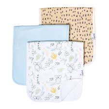 Copper Pearl Burp Cloths-Aussie