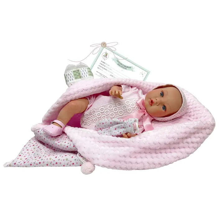 Nines Artesanals d'Onil - Susette Premium Reborn Pink Doll