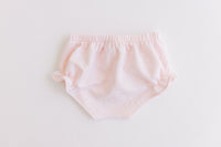 Terry Tots Diaper Cover in Pink Jacquard