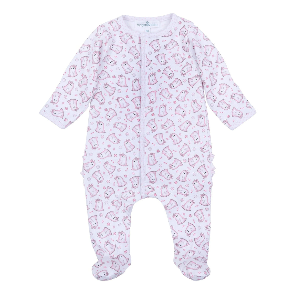Magnolia Baby My Little Boo Zip Footie