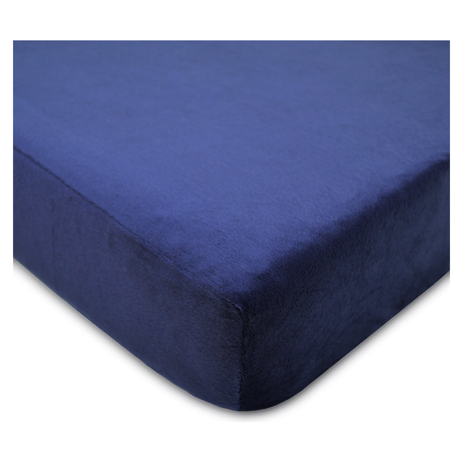 American Baby Company. Soft Chenille Polyester Crib Sheet (Navy)